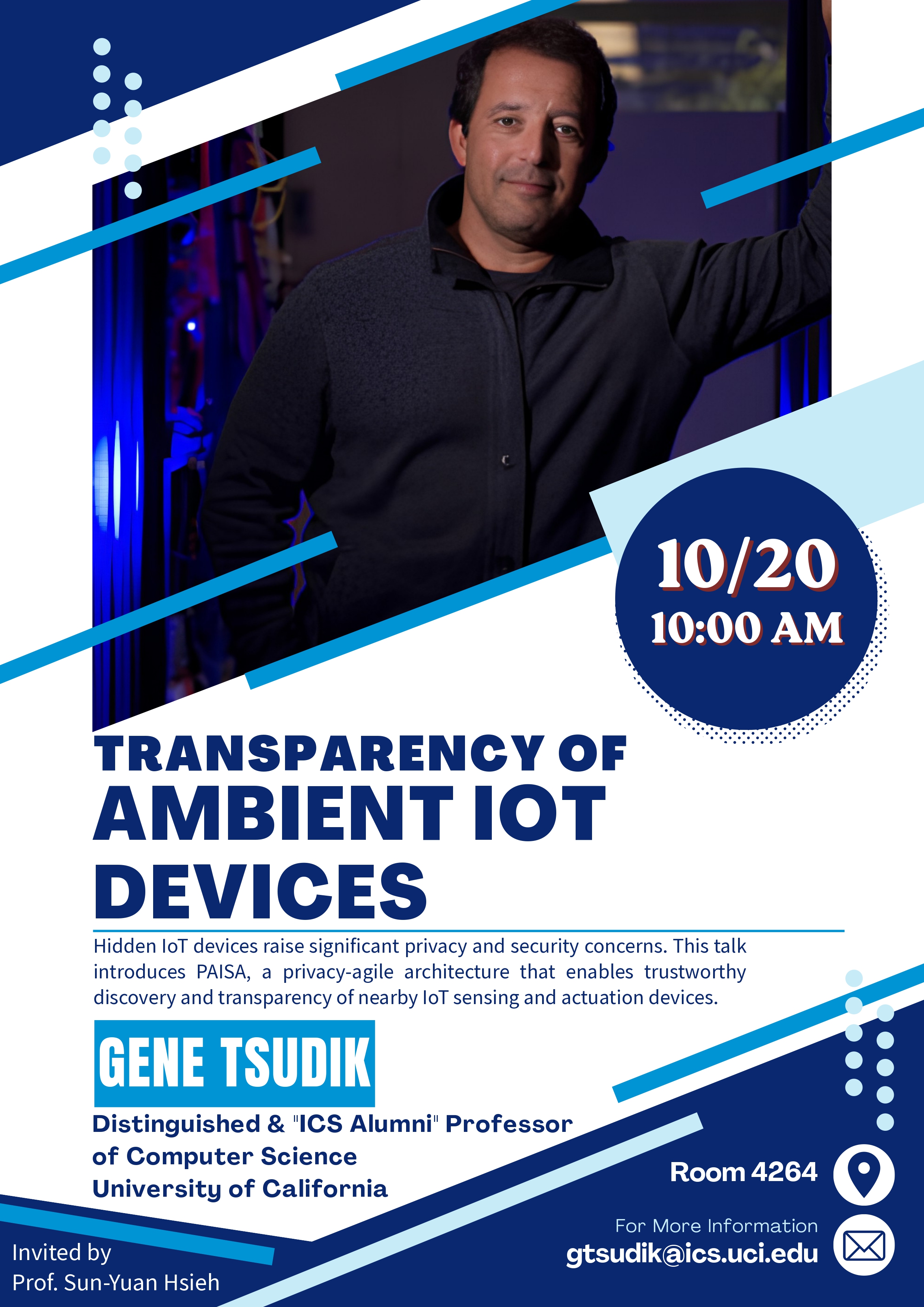 Poster_GENE_TSUDIK_speech